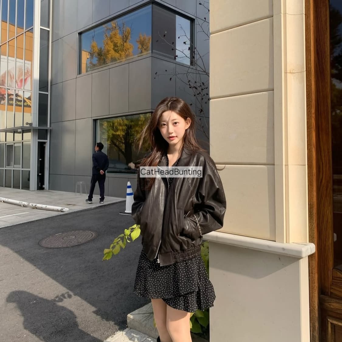 리얼리제이션맛 도트 러플 랩원피스 [체형 커버 굿] 상품이미지7