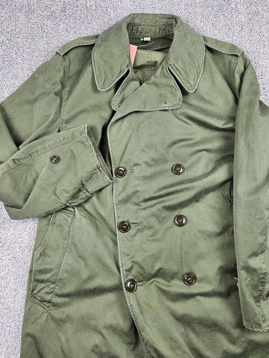 50's KOREA WAR US ARMY 오버코트 ( M )/ 10259 상품이미지6