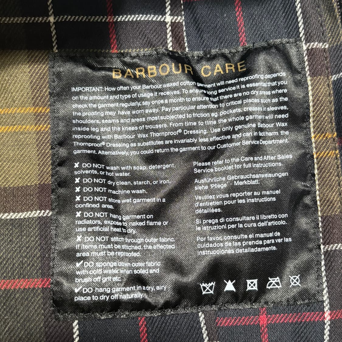 36 바버 여성 퀄팅 왁싱 자켓 상품이미지5