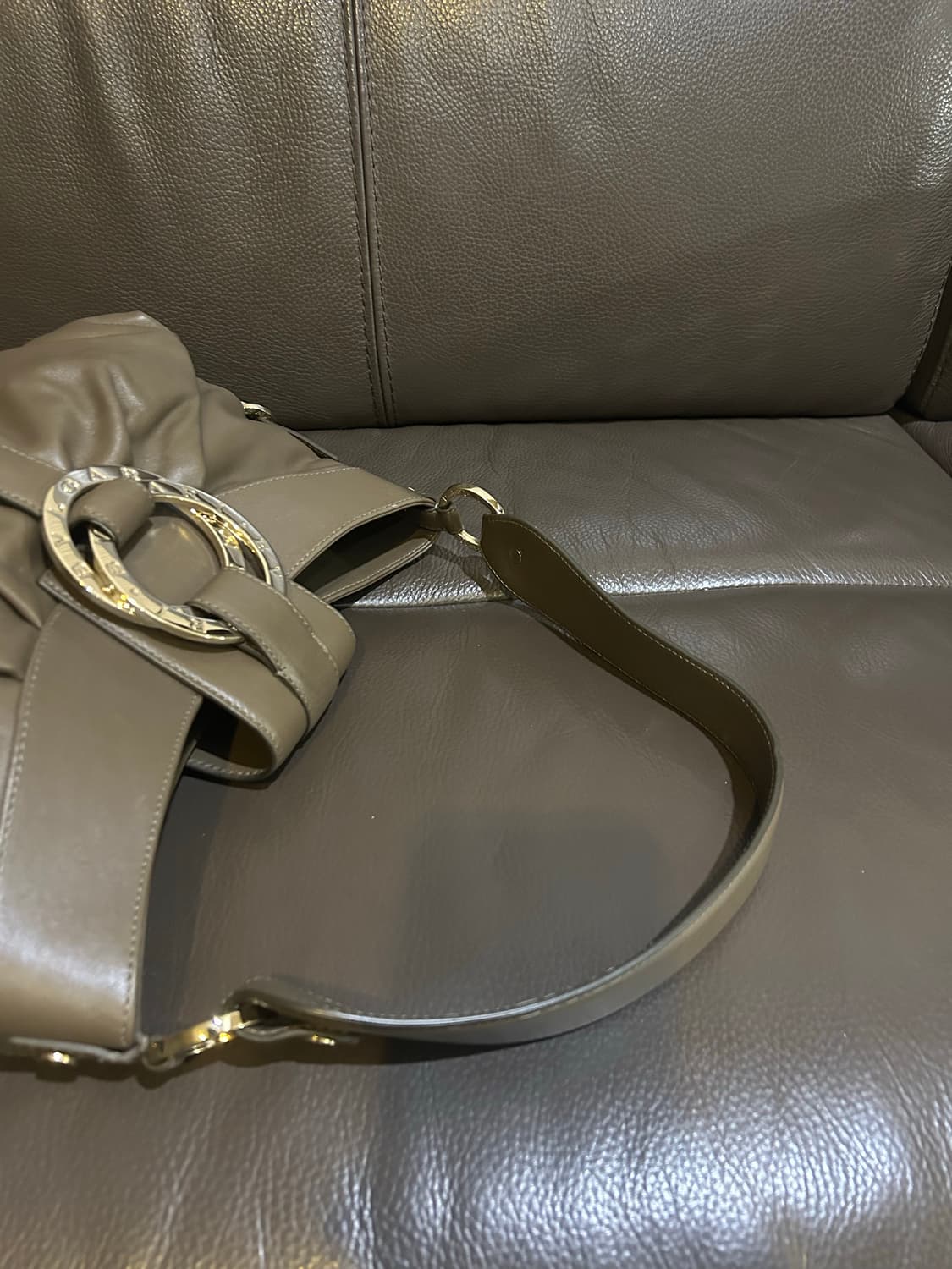 명품 불가리 정품 찬드라 비제로원 레더 숄더백 핸드백 가방 상품이미지7