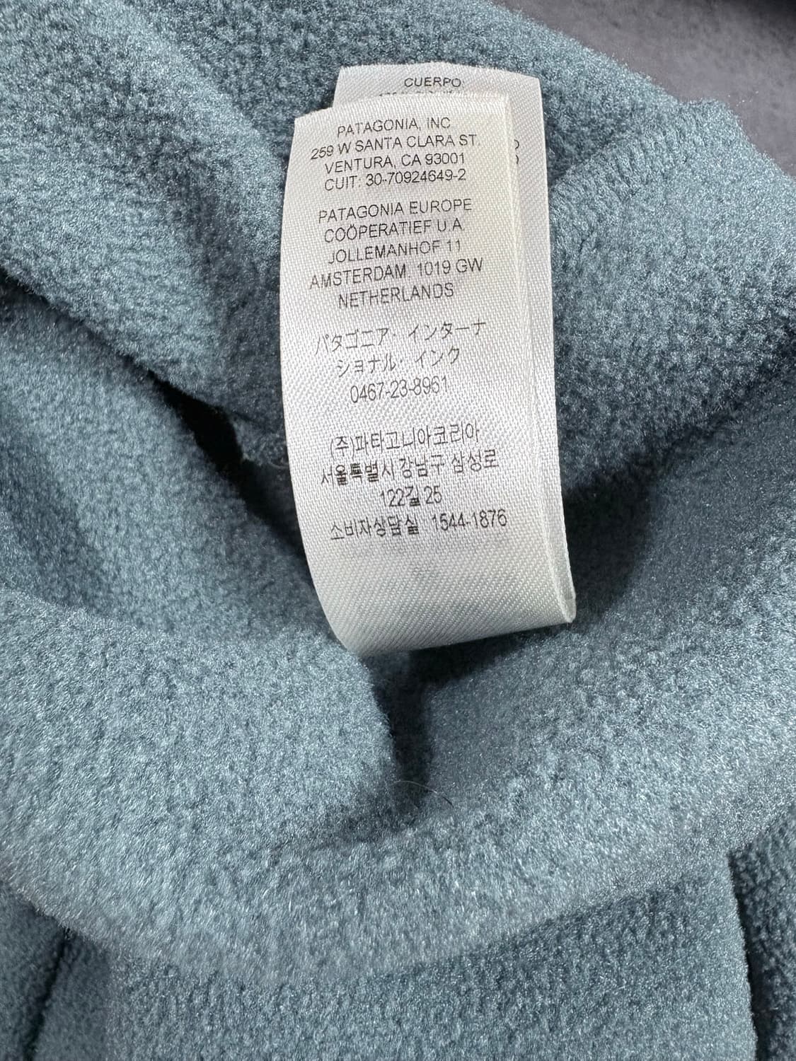 (M) 파타고니아 마이크로디니 하프집 풀오버 후리스 상품이미지9