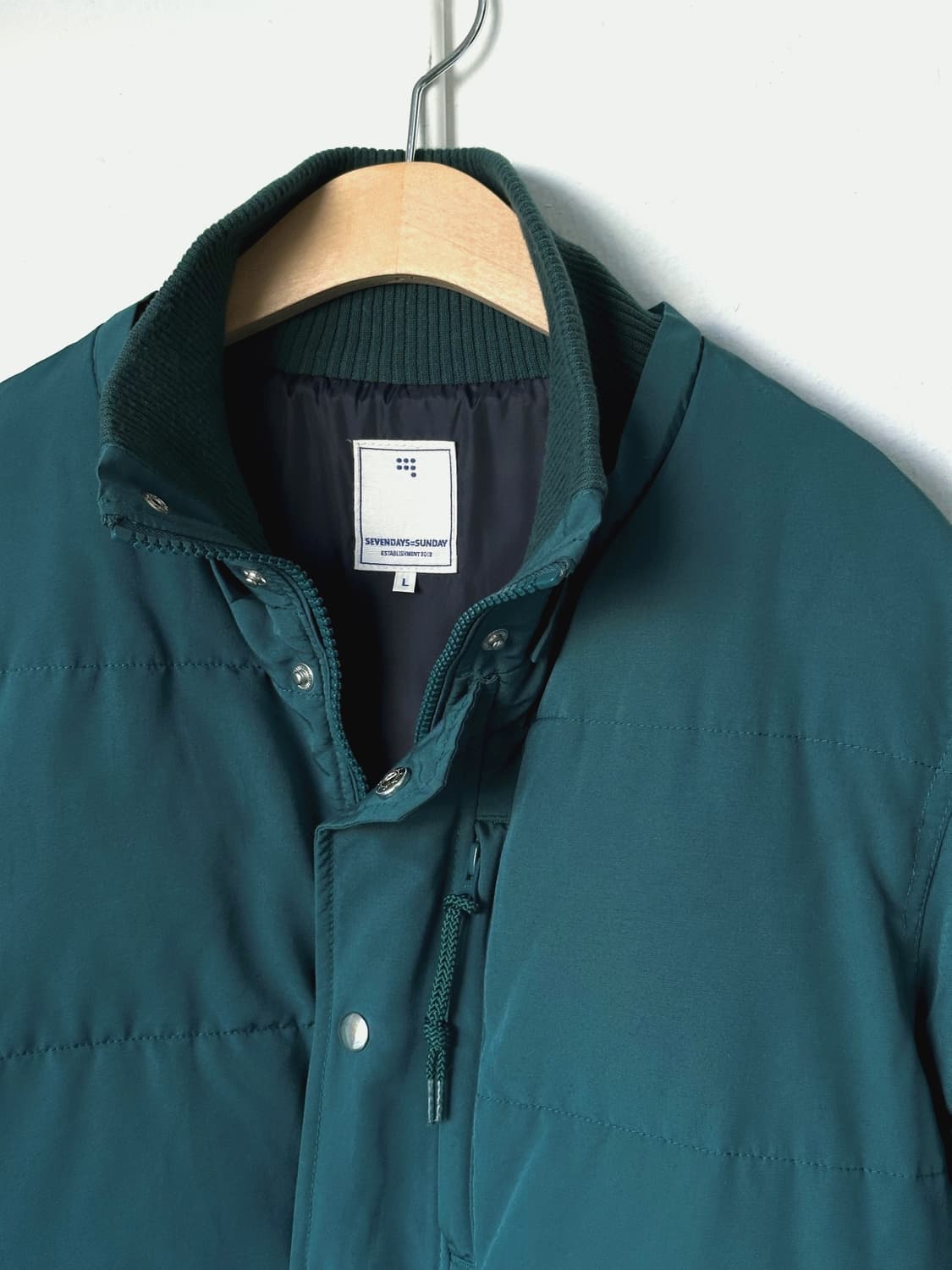 Design padded 2way hood parka 상품이미지5