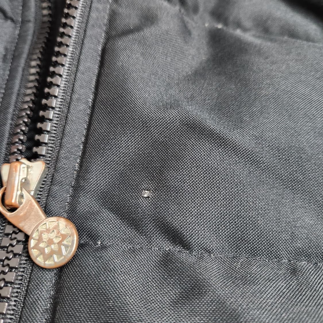 H970 [S] 피레넥스 너구리털 오리털 패딩 점퍼 상품이미지4