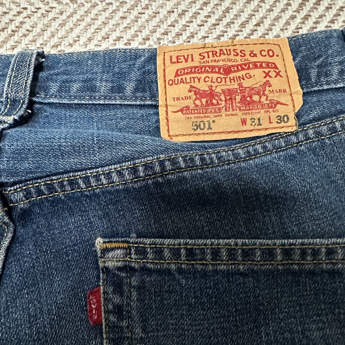 LEVI'S 501 00's mexico made jeans pants 상품이미지3