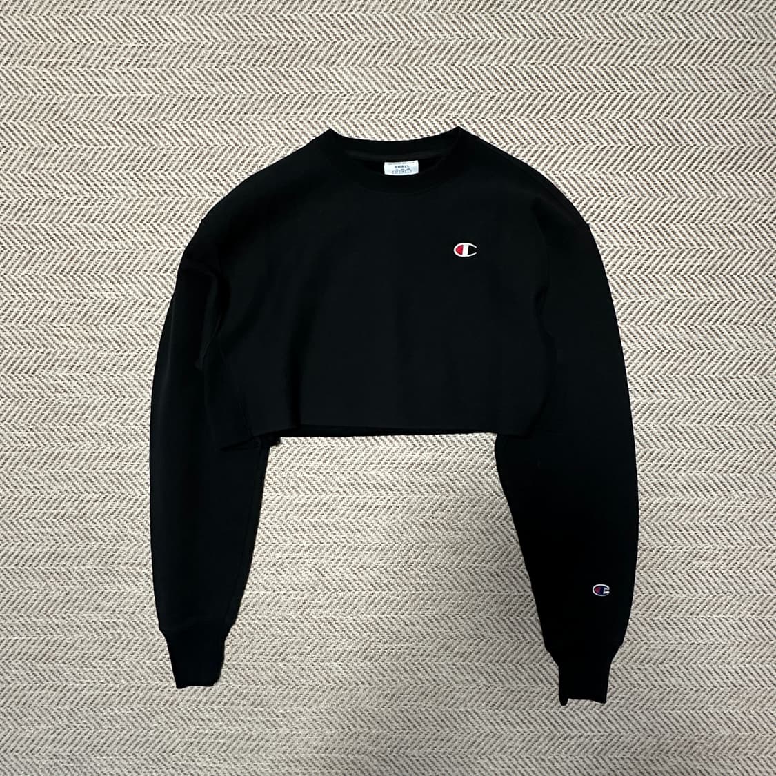 CHAMPION reverse weave crop sweatshirt 상품이미지1
