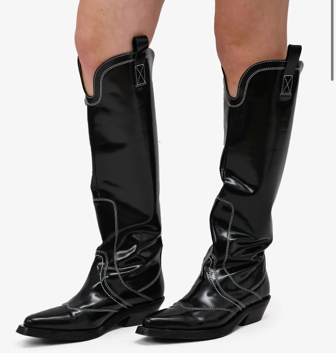 가니 웨스턴 롱부츠 38사이즈 상품이미지1