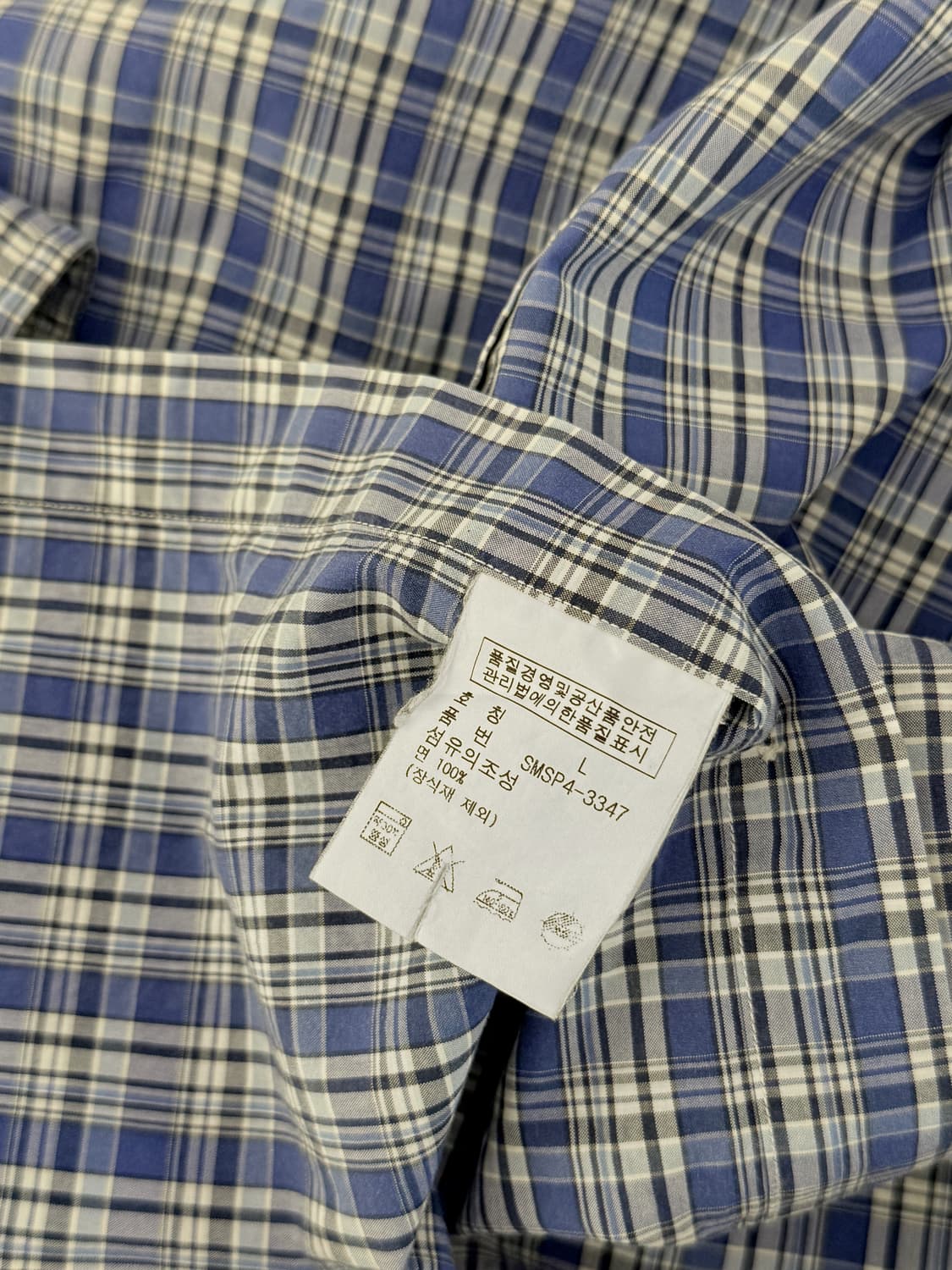 폴로 랄프로렌 루즈핏 체크패턴 코튼 셔츠 상품이미지5