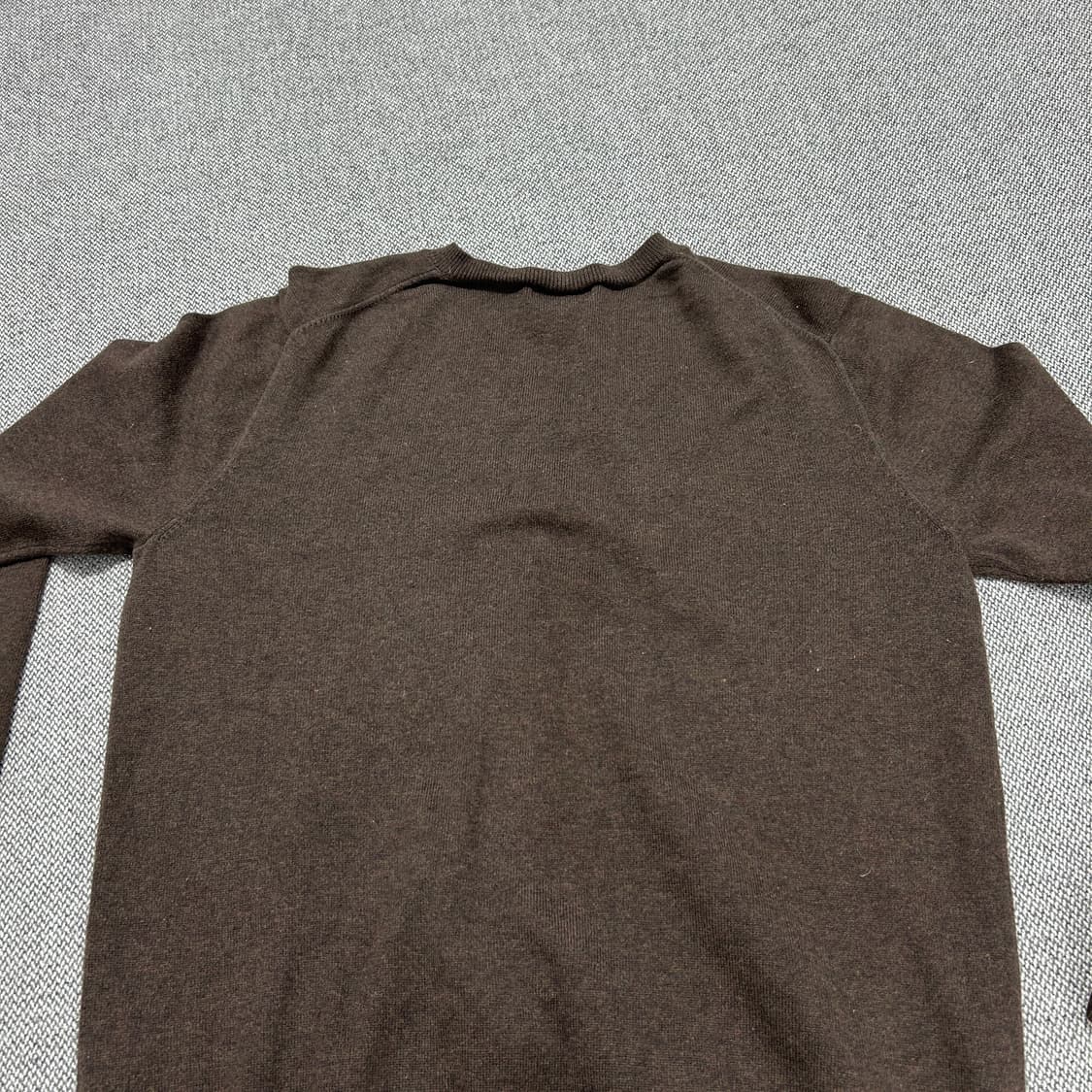 폴로 우먼스 엘보우패치 브라운 니트(XL(18-20)) 상품이미지5