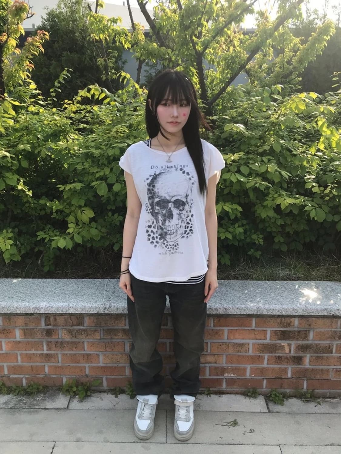 MNG Jeans Skull Graphic Sleeveless 상품이미지1