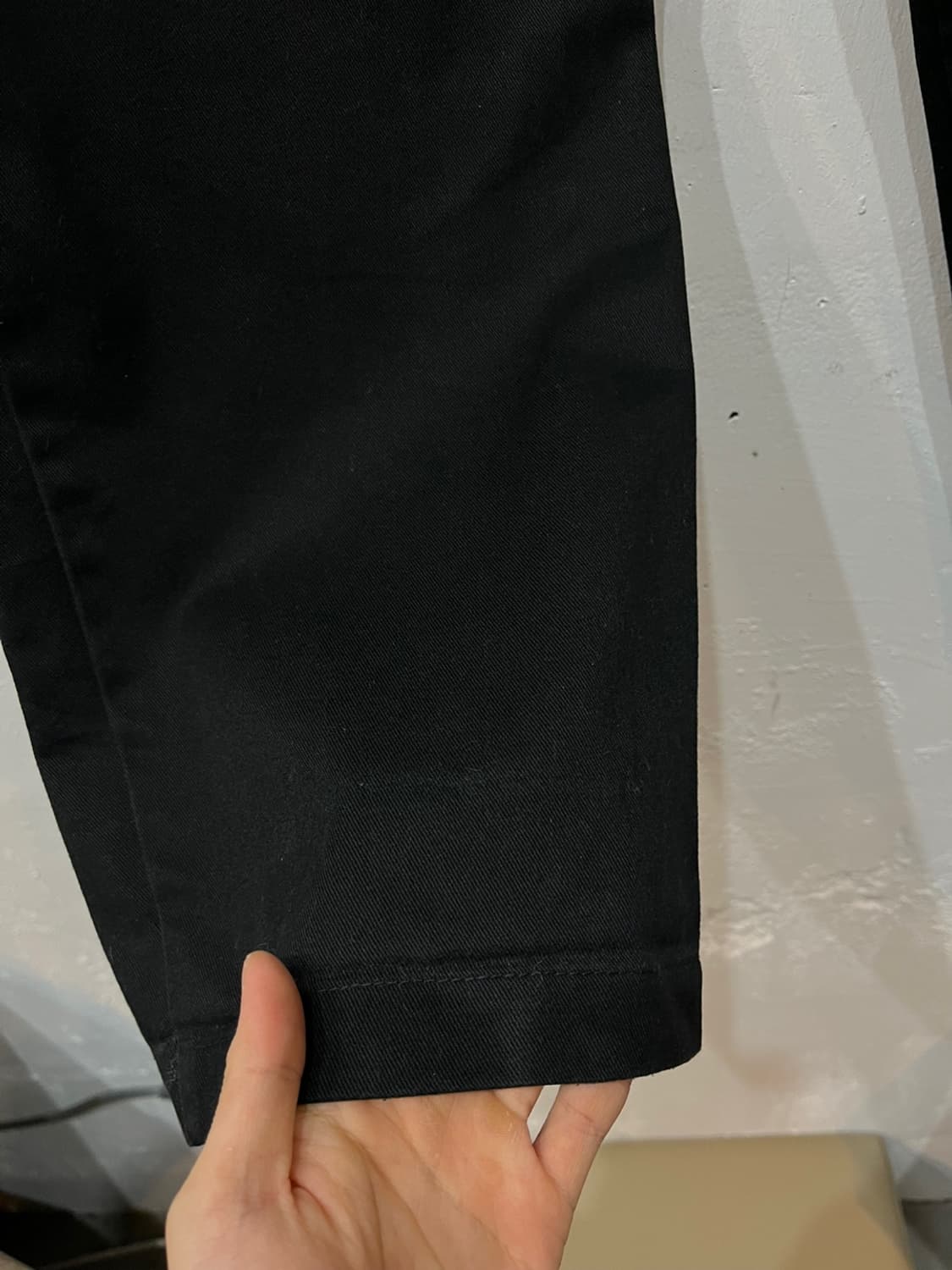 디키즈 루즈핏 더블니 워크팬츠 블랙 30 상품이미지4