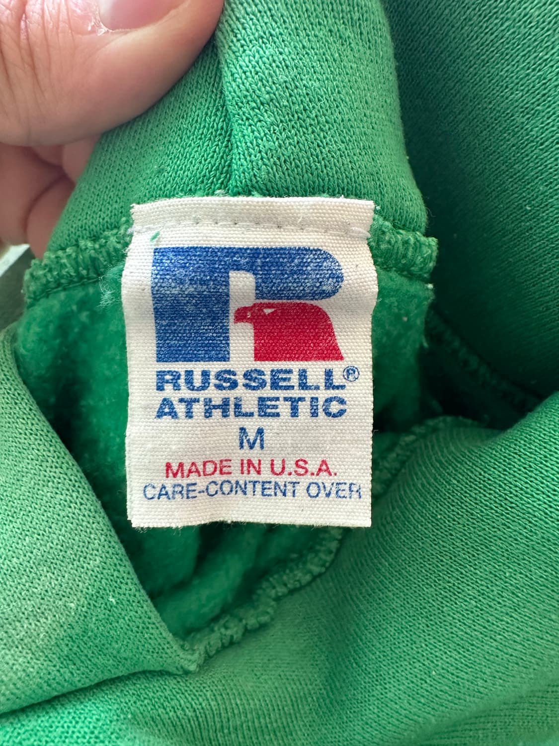 80s super faded  russell hoodie 미제 상품이미지3