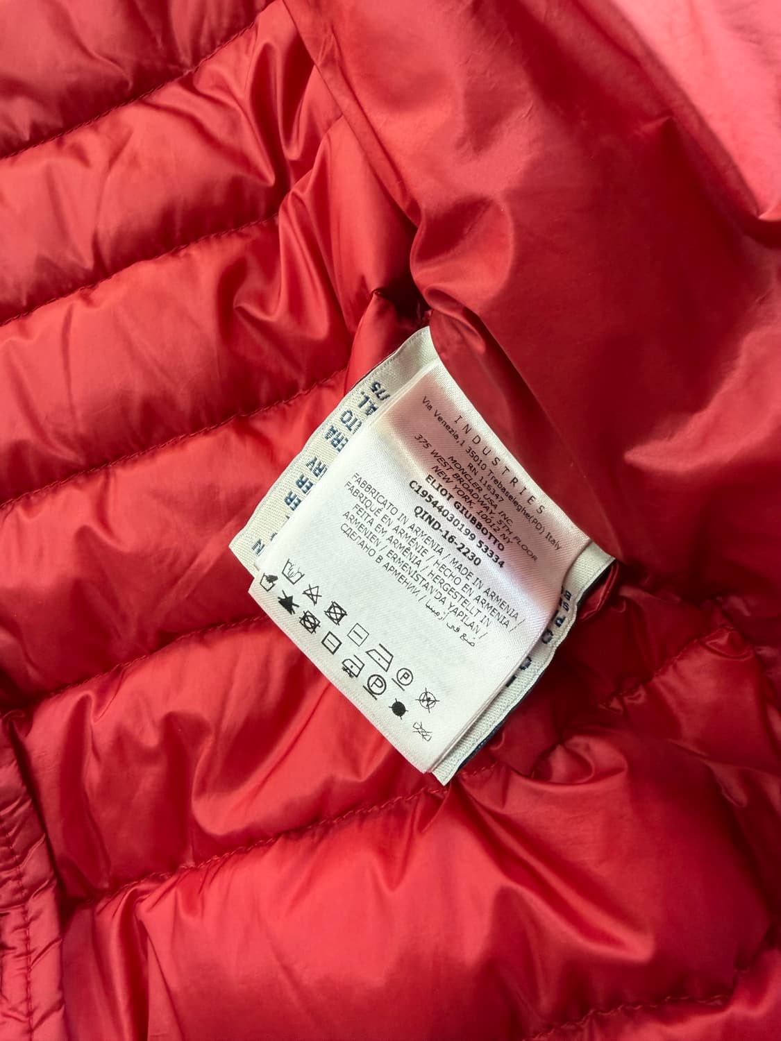 14Y.55/ 몽클레어 ELOIT 구스다운 후디 경량패딩 상품이미지9