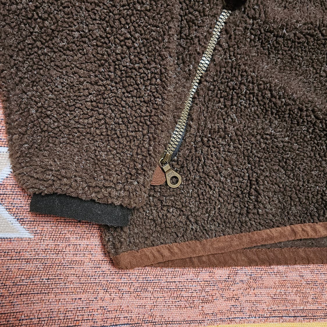 80s alf 딥파일 집업 자켓 / USA 상품이미지2