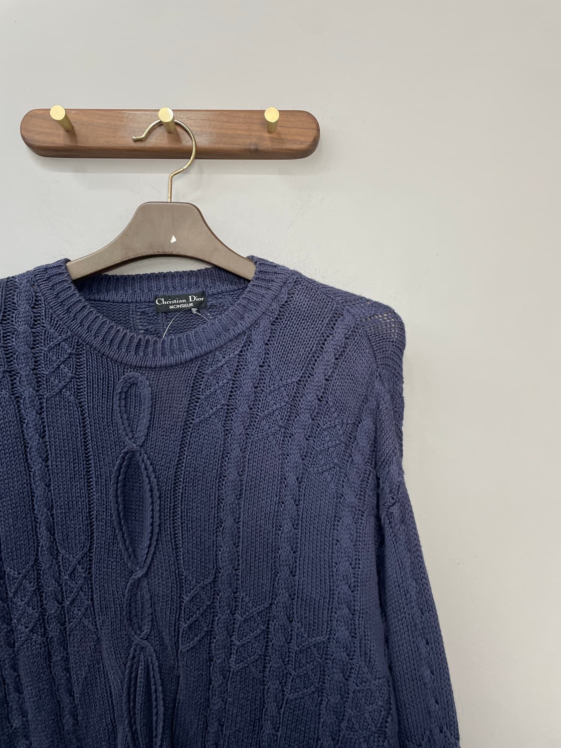 크리스찬 디올 케이블 니트 H1100 상품이미지3