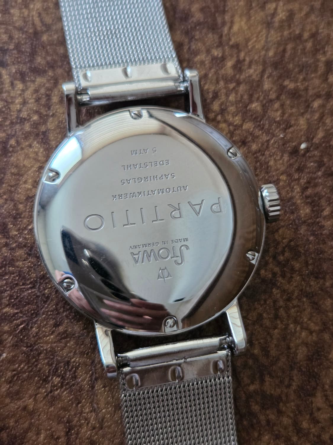 스토바 파티쇼 37mm 레드세컨즈 오토매틱시계 상품이미지8