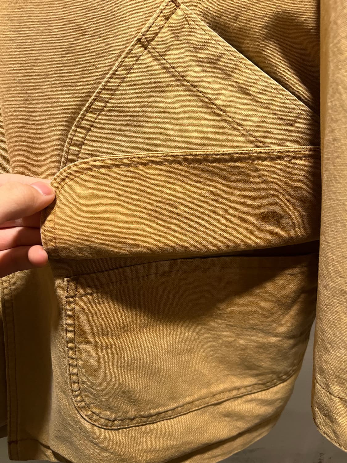 [2XL]90's 엘엘빈 USA 프리마로프트 라이닝 브라운 헌팅 자켓 상품이미지7