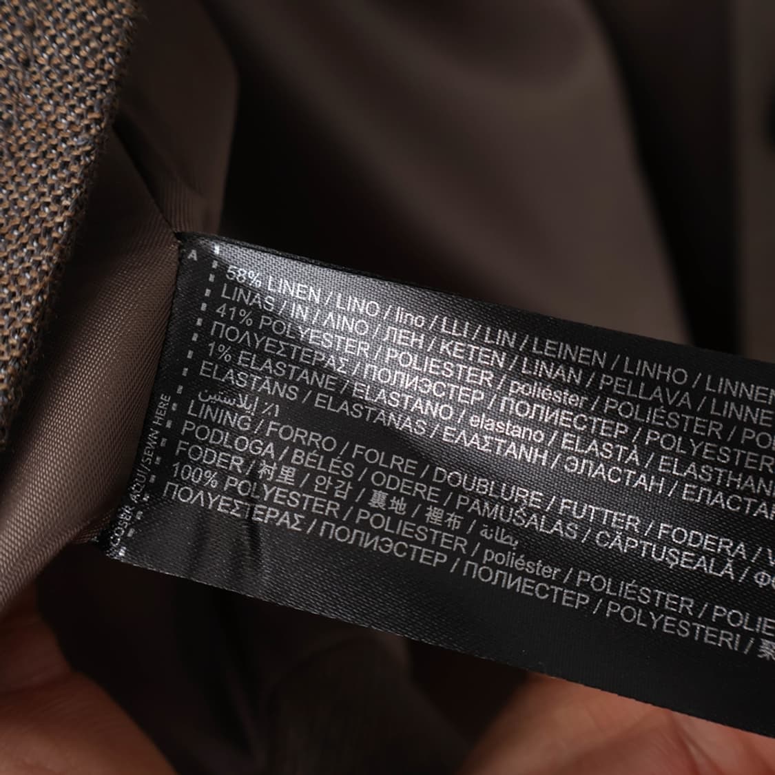 66/MNG 린넨블렌드 자켓 상품이미지9