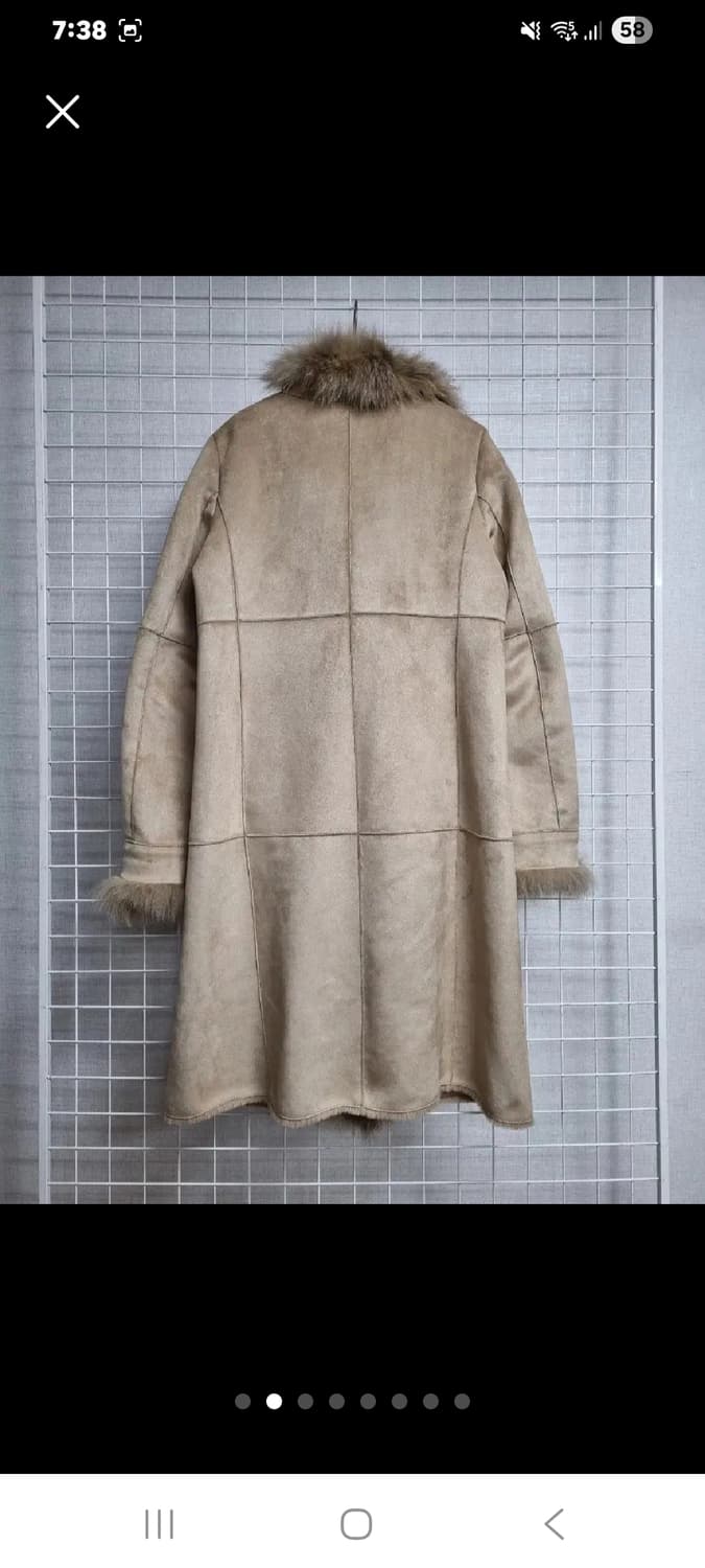 (택포)카사바디 폭스퍼 천연양가죽 무스탕 55 상품이미지2