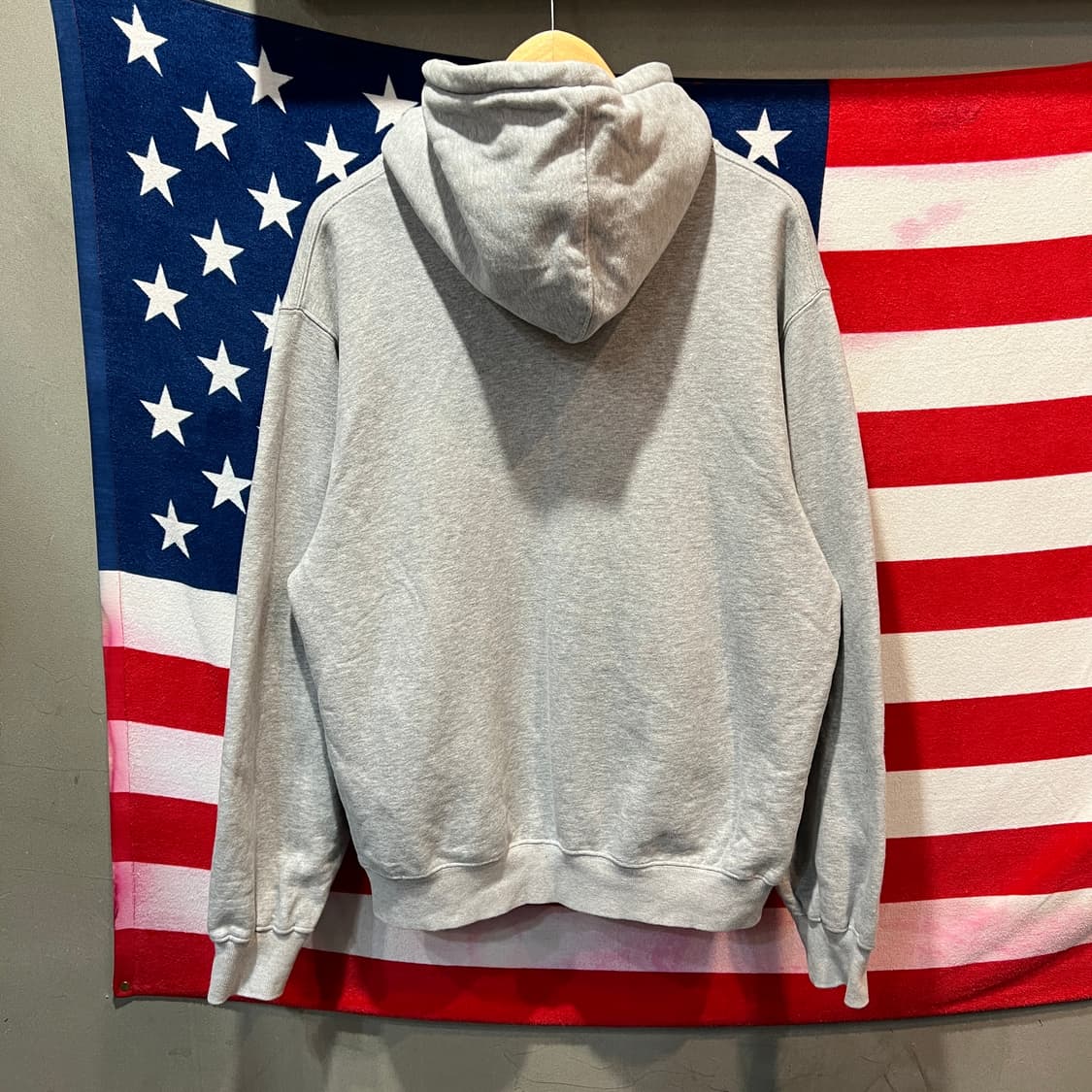 디스이즈네버댓 회색 기모 후드티 상품이미지2