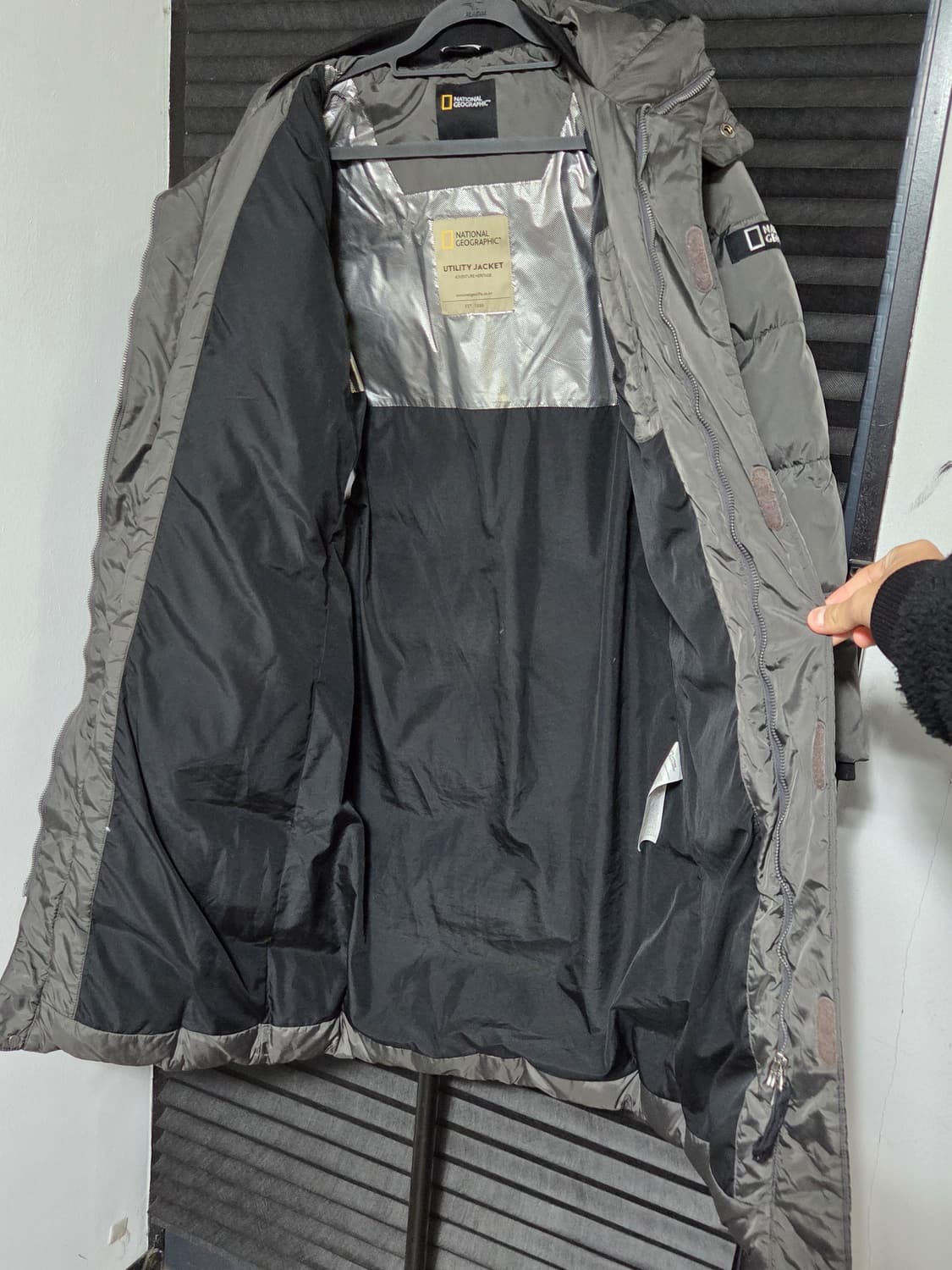 (정품) [내셔널지오그래픽] 덕다운 롱패딩 판매합니다. 상품이미지5