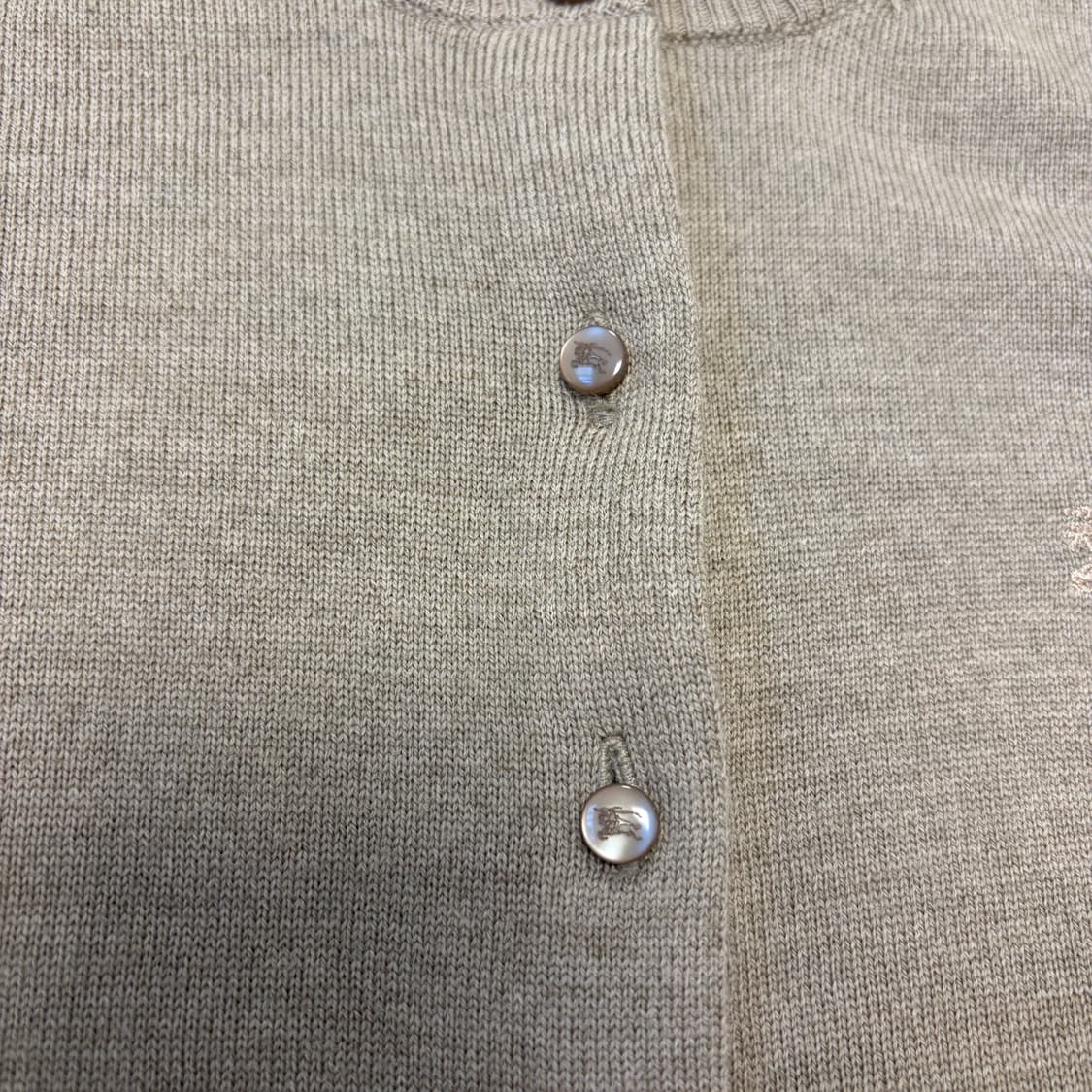 버버리 런던 울 가디건 코코아 상품이미지4