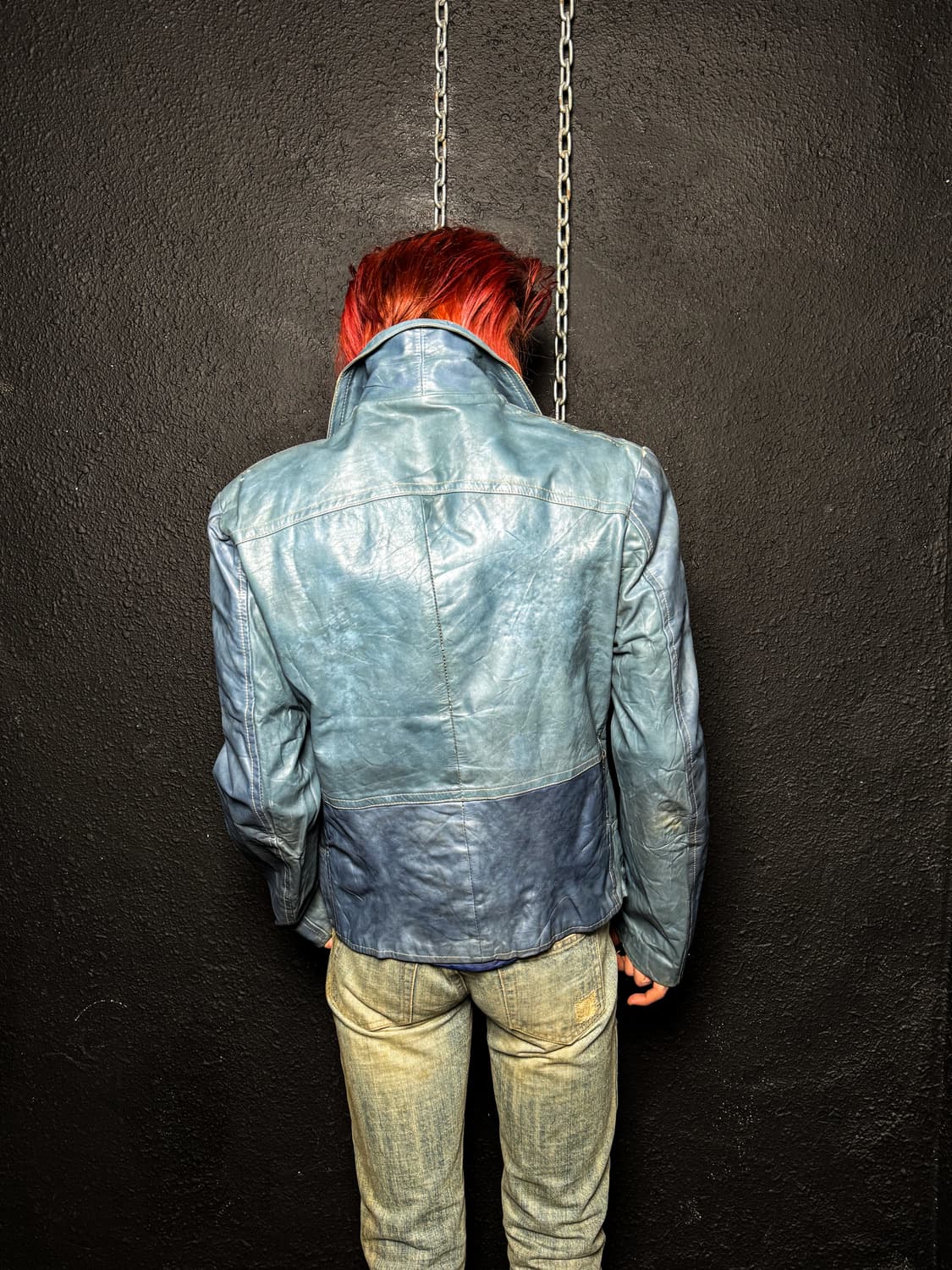 Victoria Leather – 70’s~80’s Blue Leathe 상품이미지6