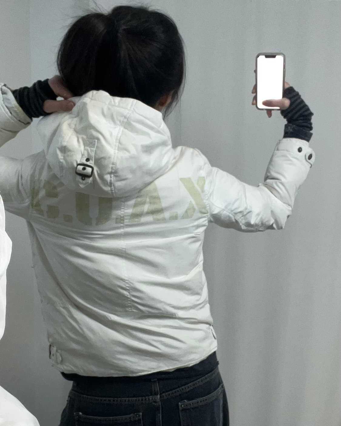 coax 화이트 패딩 (이염 감안가) 상품이미지5