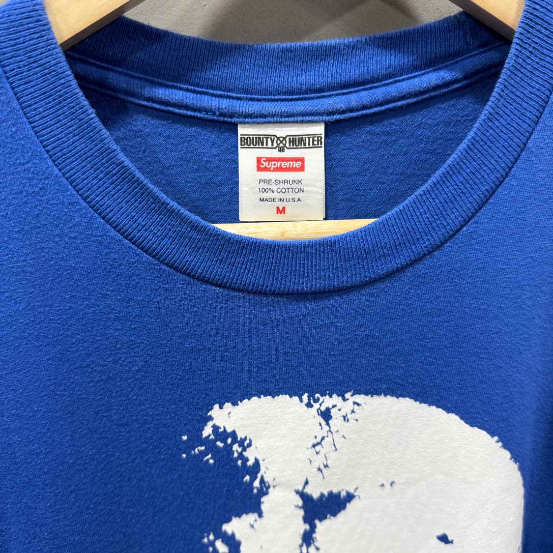 M 슈프림x바운티헌터 스컬 반팔 티셔츠 상품이미지3