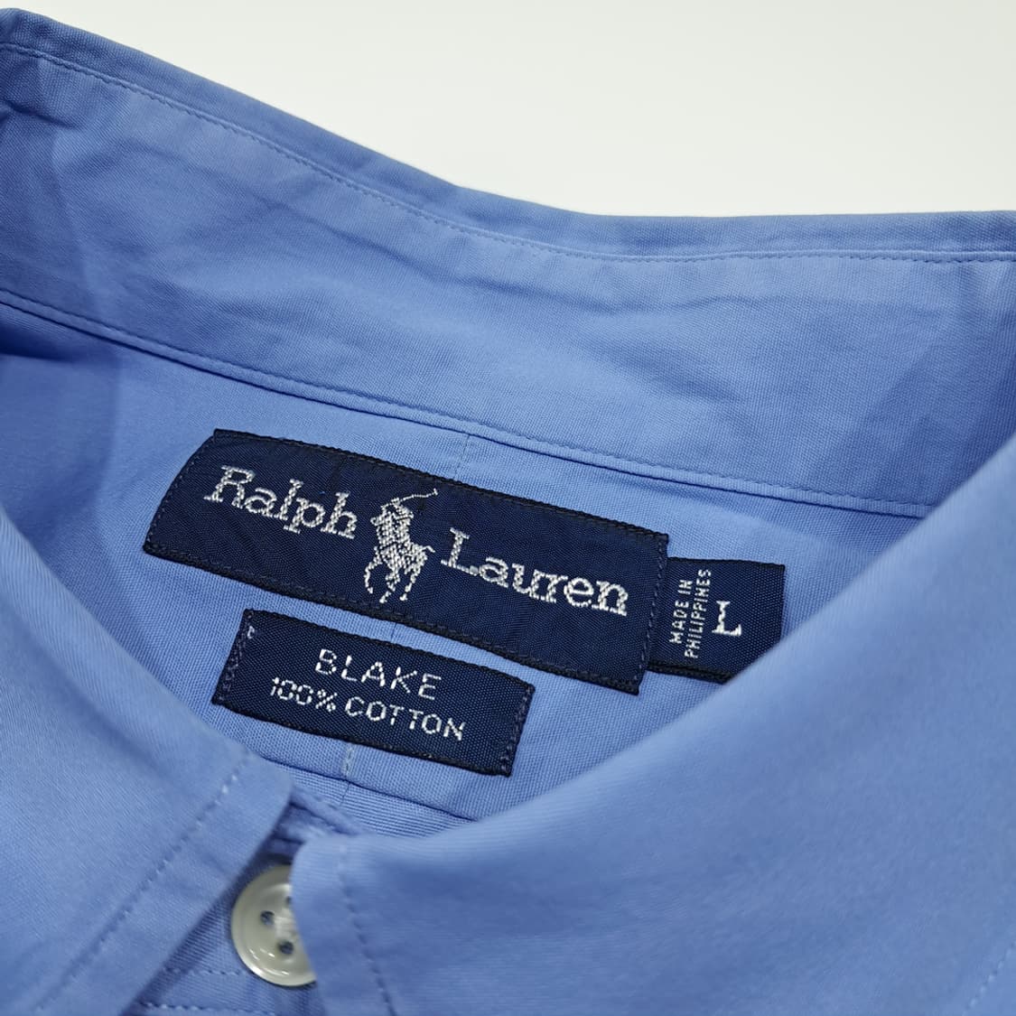 CL954 L 폴로 90s BLAKE 블루 옥스포드 버튼다운 셔츠 상품이미지3