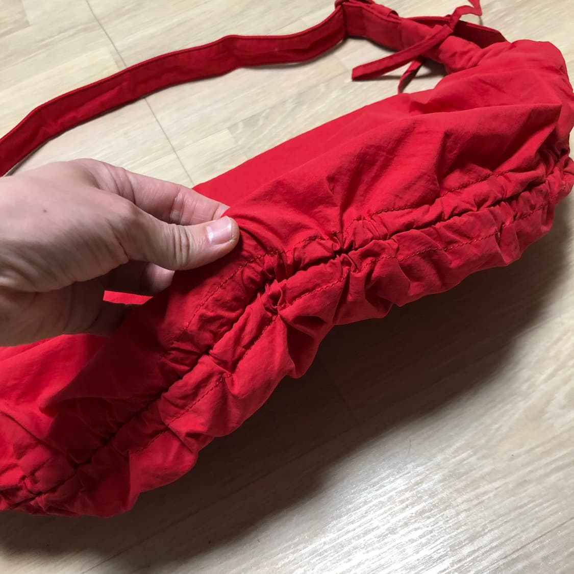 (OS) 코스 COS 캐노피 미니 바디 크로스백 레드 상품이미지2