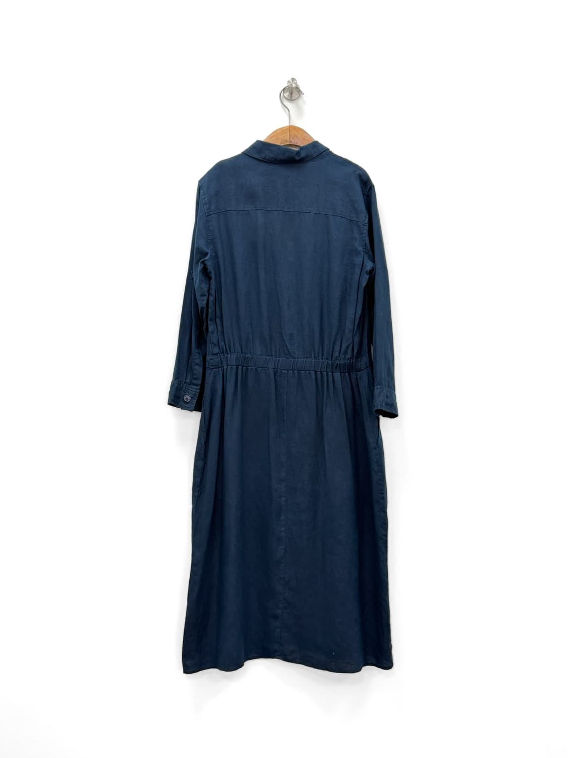 도나카란 뉴욕 네이비 스트링 셔츠 원피스 상품이미지4