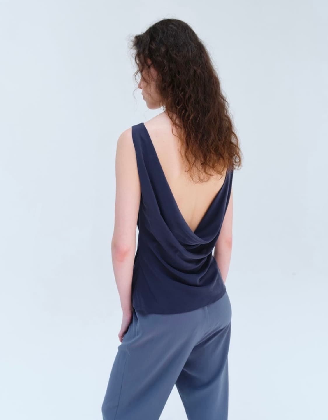 리포스 Repos back drape sleeveless 백 드레이프 상품이미지1