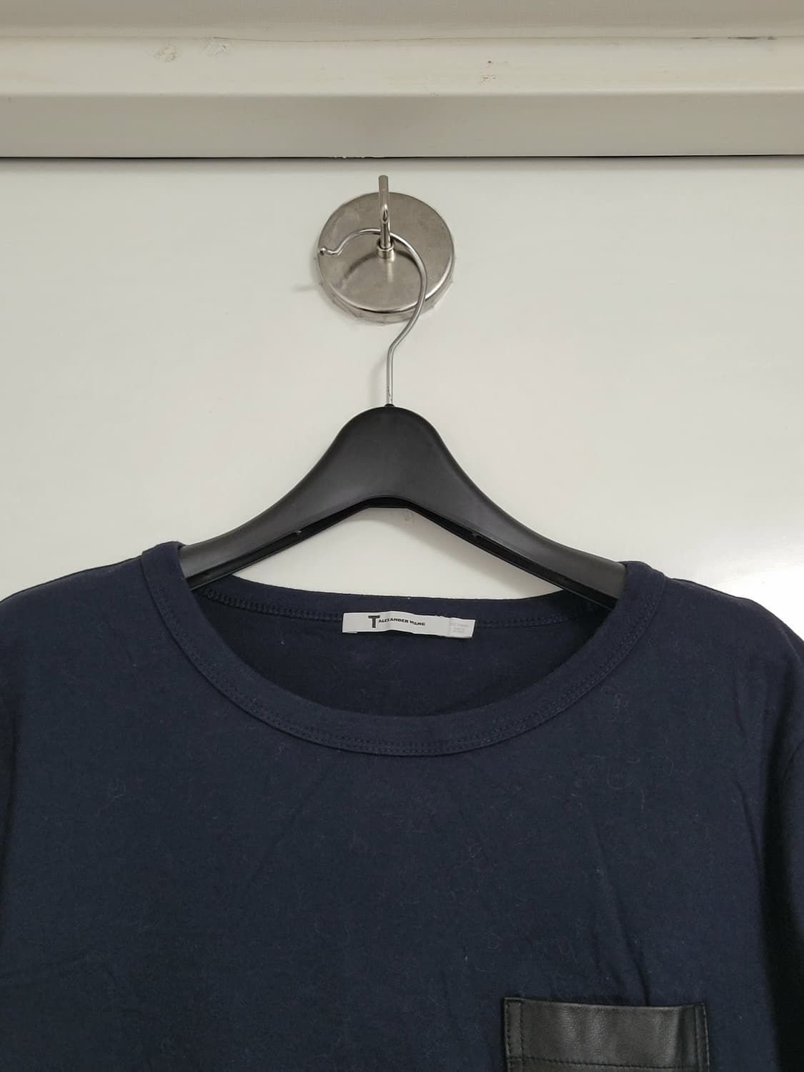 Leather pocket t-shirt 상품이미지3