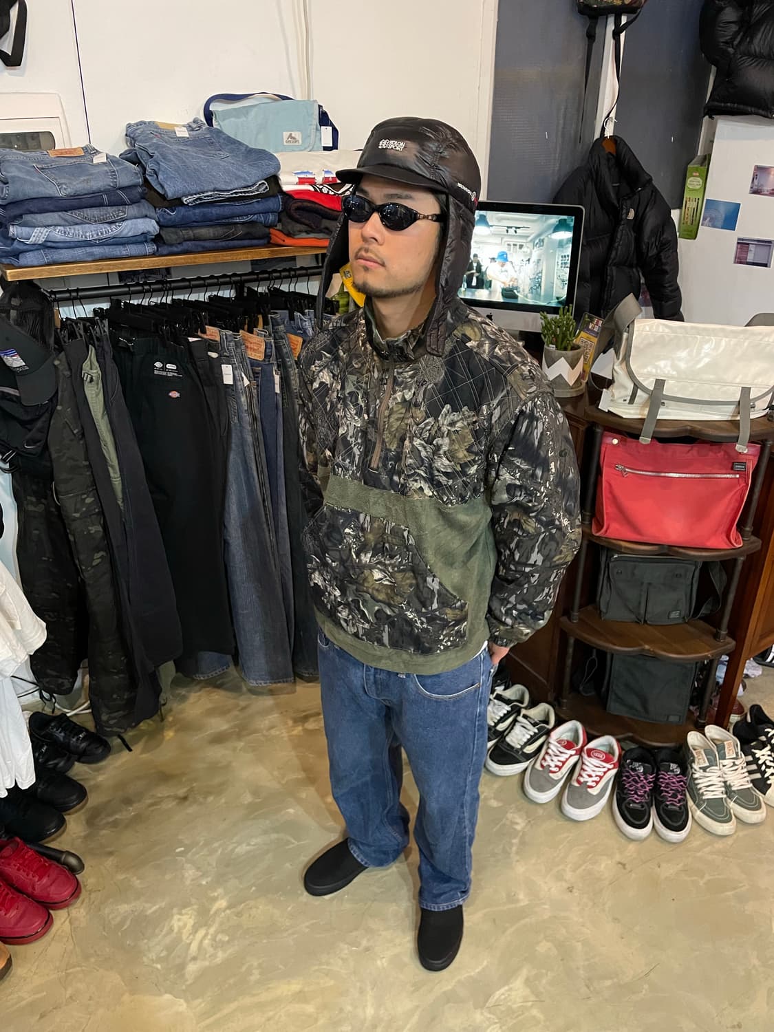 KOLON SPORT Goose Down Trooper Hat 상품이미지1