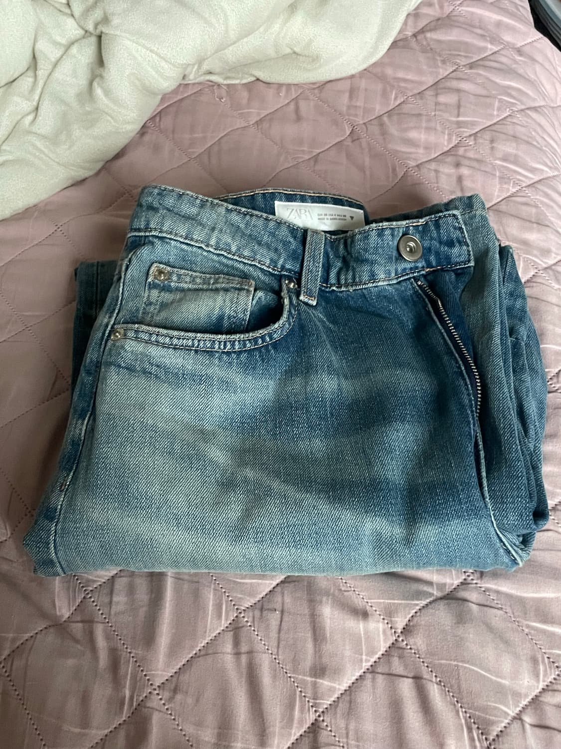 자라 TRF 배기벌룬 미디엄 스타일 팬츠 상품이미지2