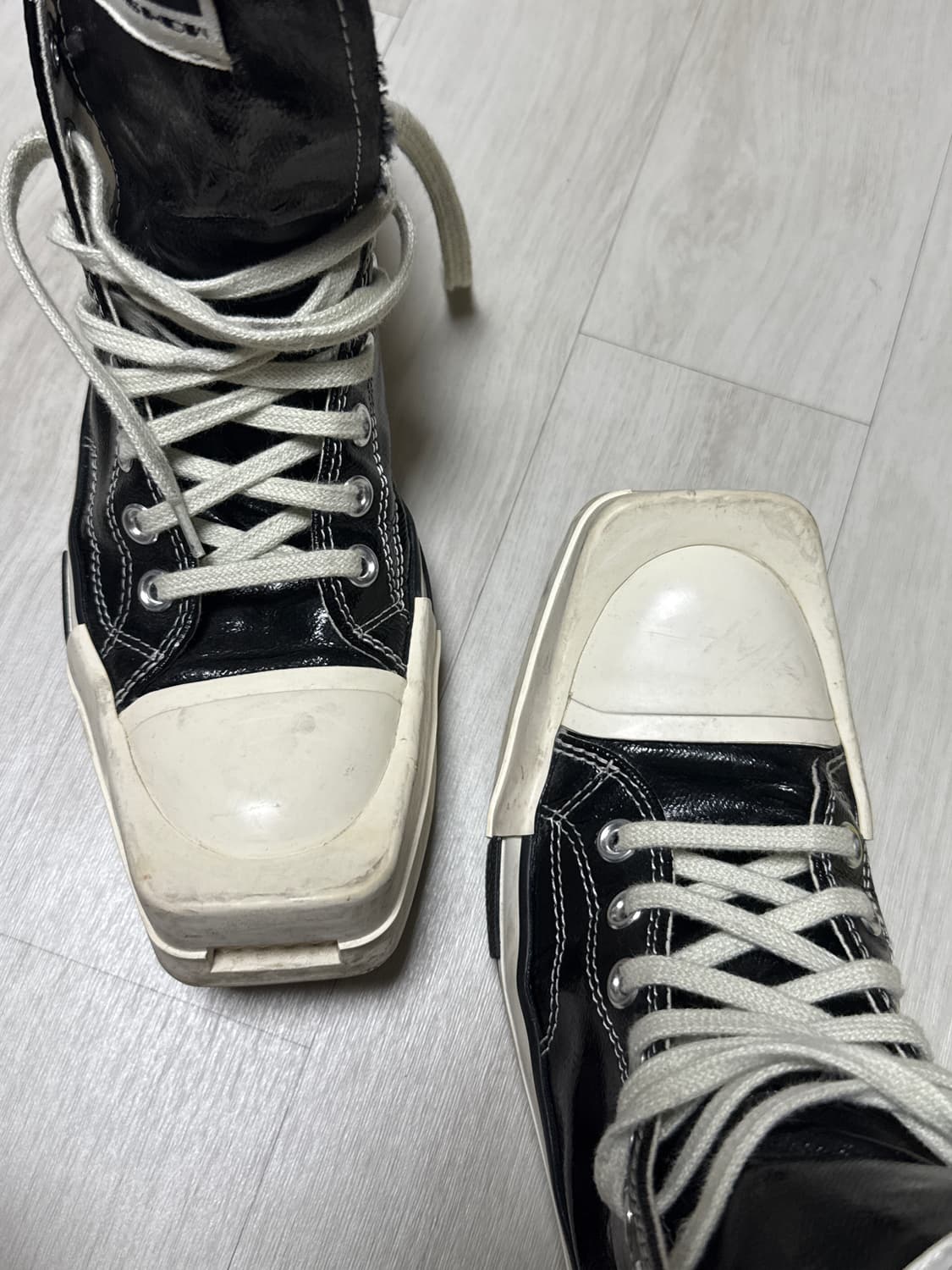 컨버스 다크쉐도우 터보다크 척70 래커드 데님 265사이즈 상품이미지4