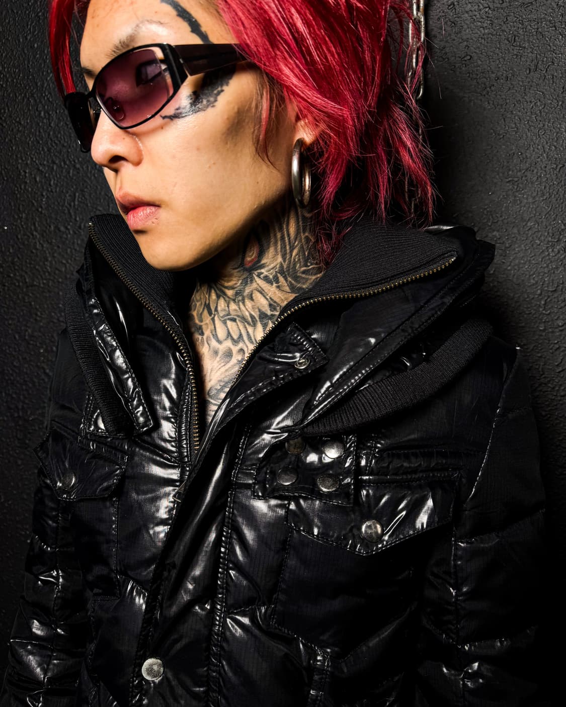 Xfrm – Glossy Down Gimmick Hood Jacket   상품이미지2