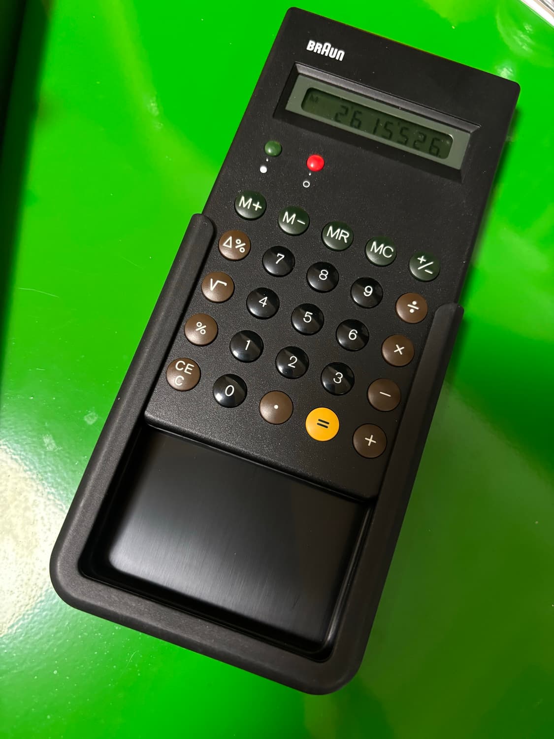 브라운 Braun 계산기 / 독일 베를린 구매  상품이미지4