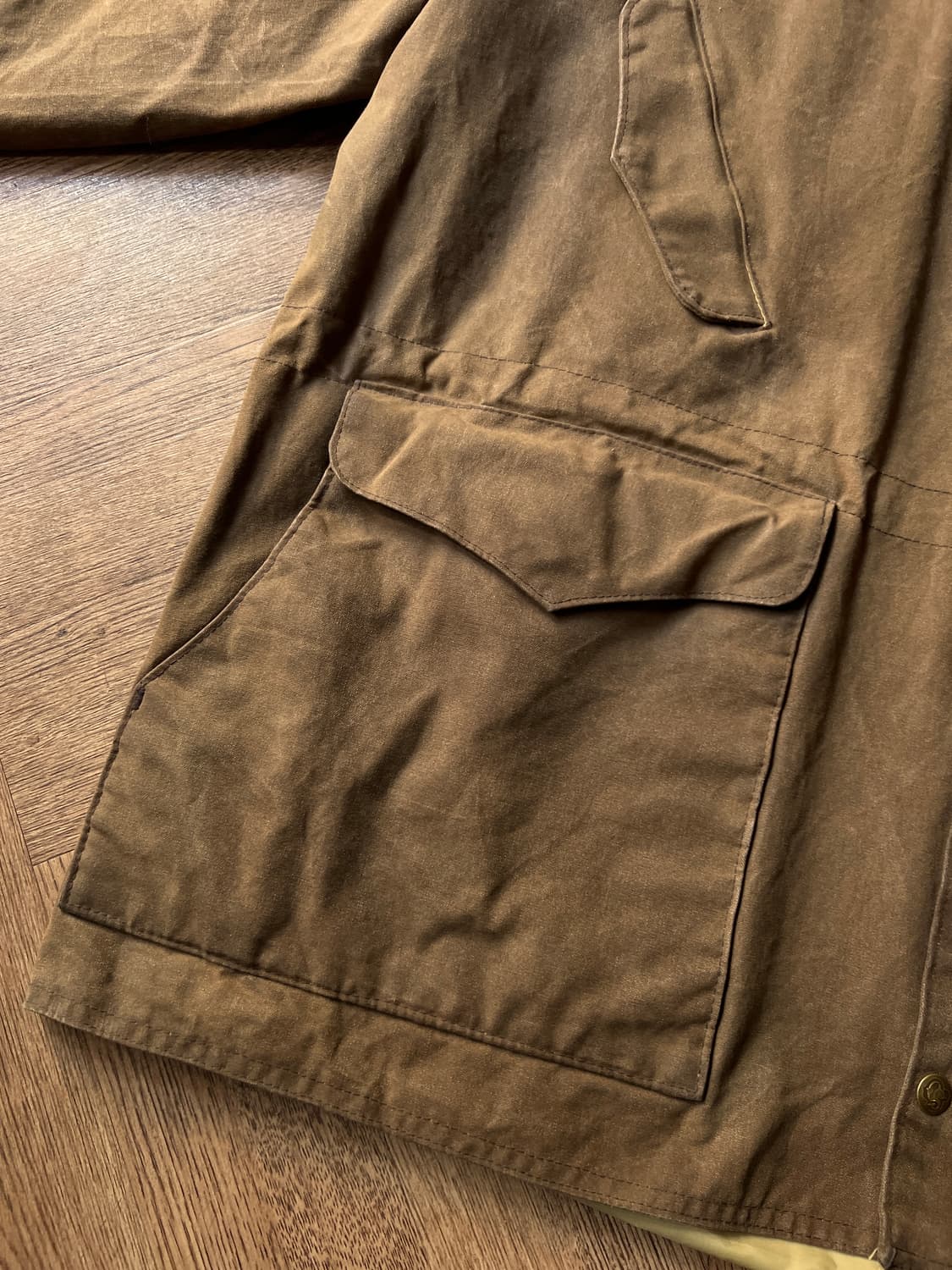 [XL]Schaefer OUTFITTER 브라운 헤비 왁스드코튼 헌팅자켓 상품이미지6