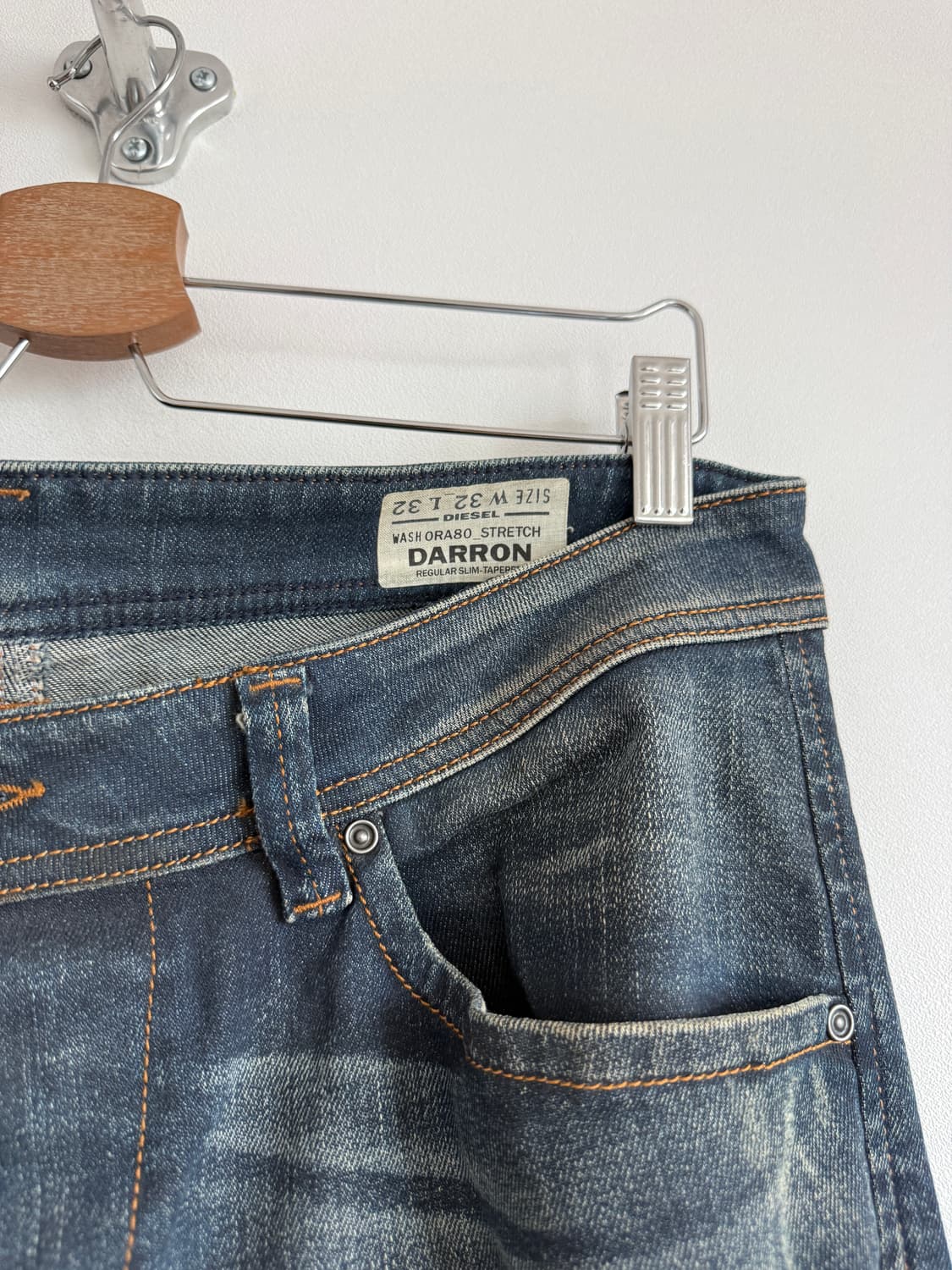디젤(DIESEL) DARRON 데님 팬츠 상품이미지5