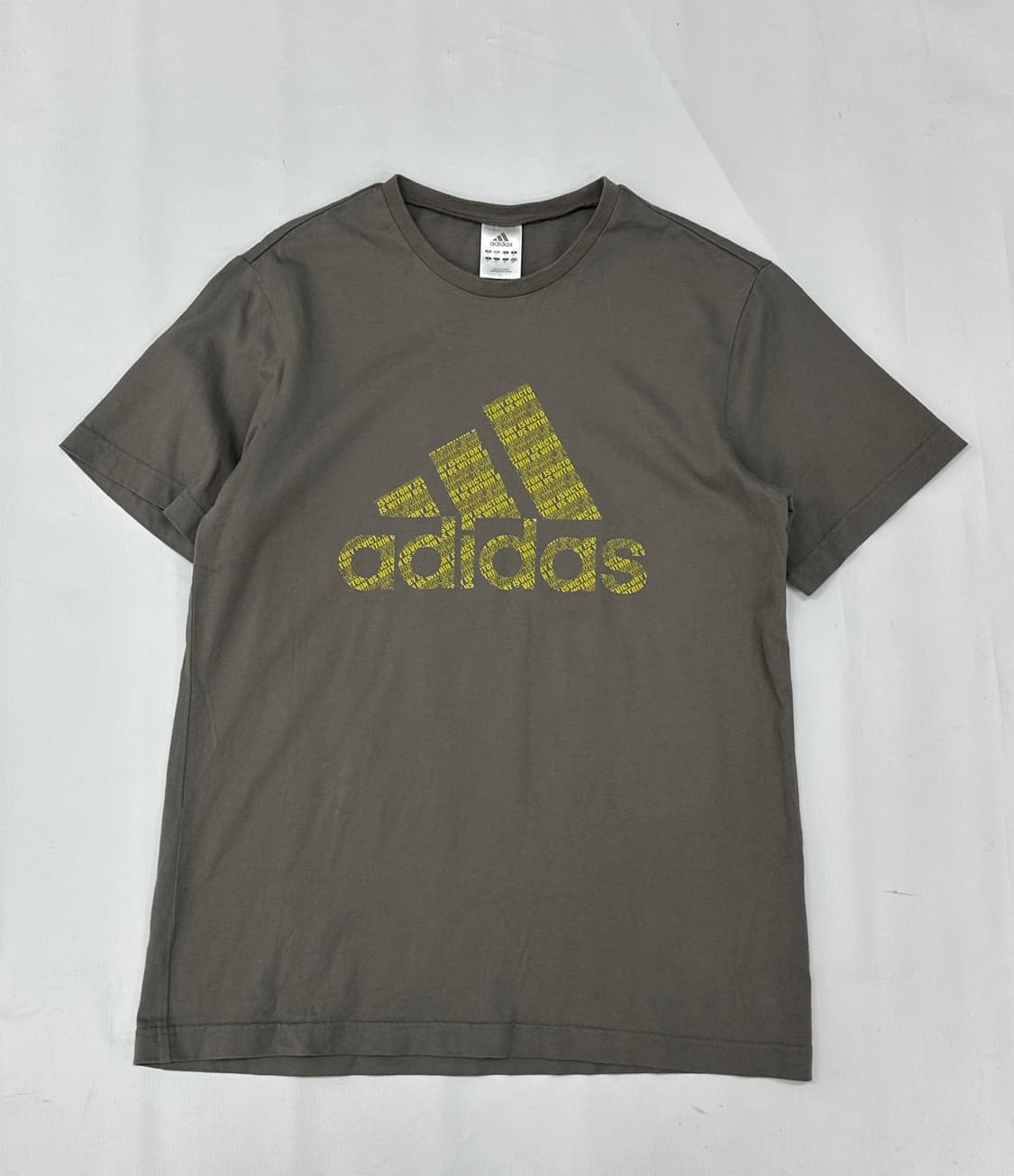 ⭐️재팬 아디다스 빅로고 애쉬 그레이 반팔티셔츠 ⭐️일본 빈티지 스포티 상품이미지2
