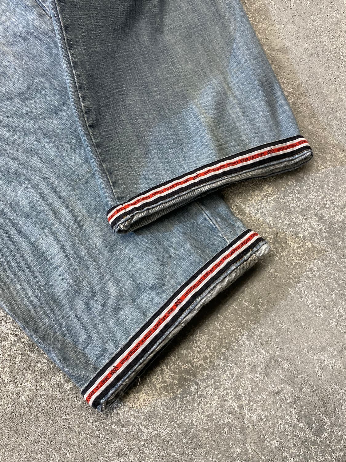 [31] Majah Flavah 마자플라바 데님 카고 와이드 팬츠 상품이미지5