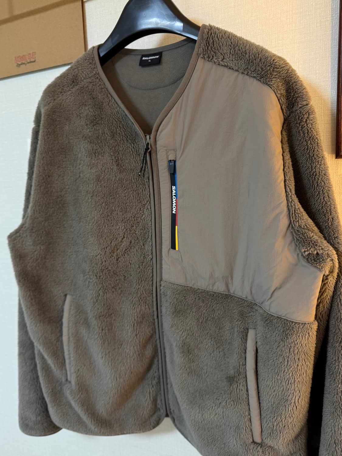 [XL]살로몬 레이스플래그 후리스 가디건 자켓 상품이미지2