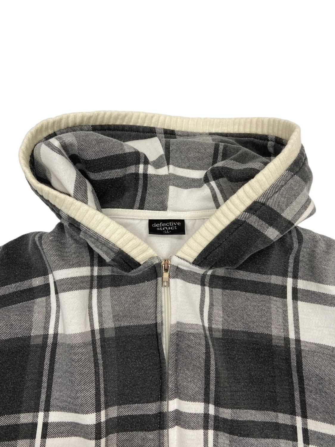 JPN Check check hood zip up 상품이미지7