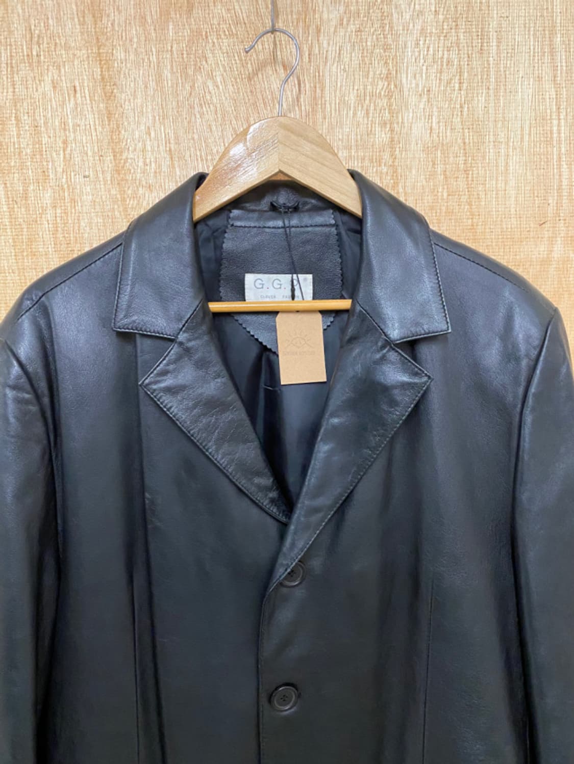 VTG leather blazer jacket 레더 블레이더 자켓 상품이미지5
