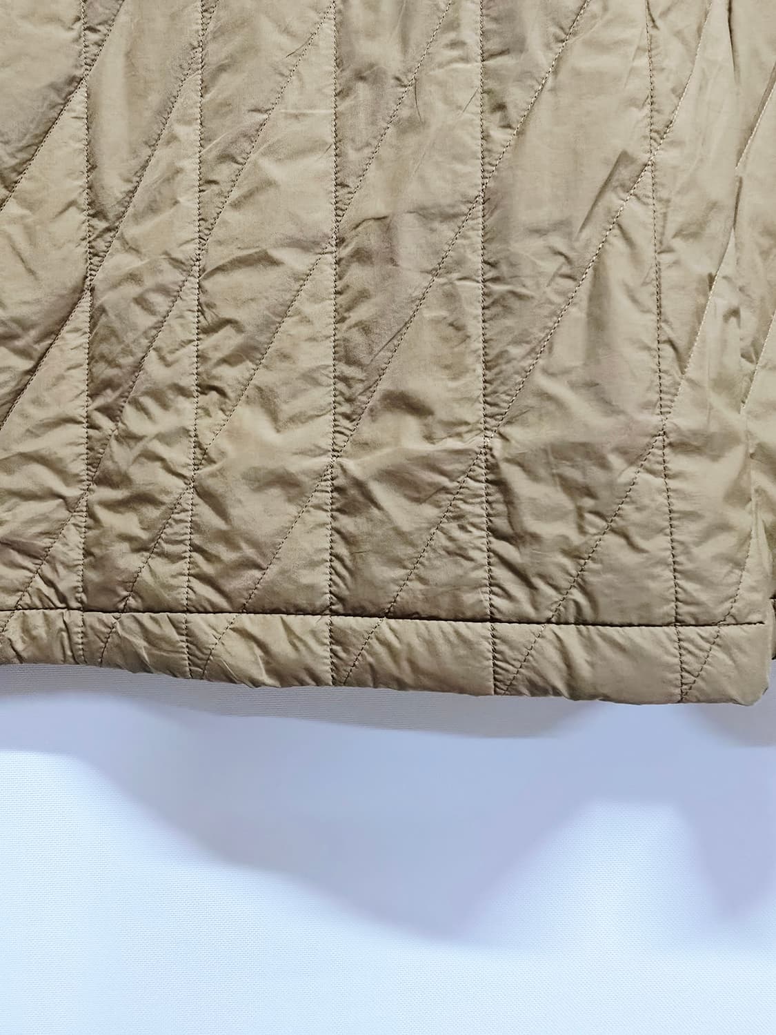 유니클로 다이아 퀼팅 자켓 브라운L 상품이미지6