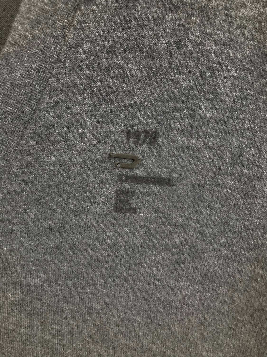 디젤 라이트 그레이 버튼 가디건 상품이미지5