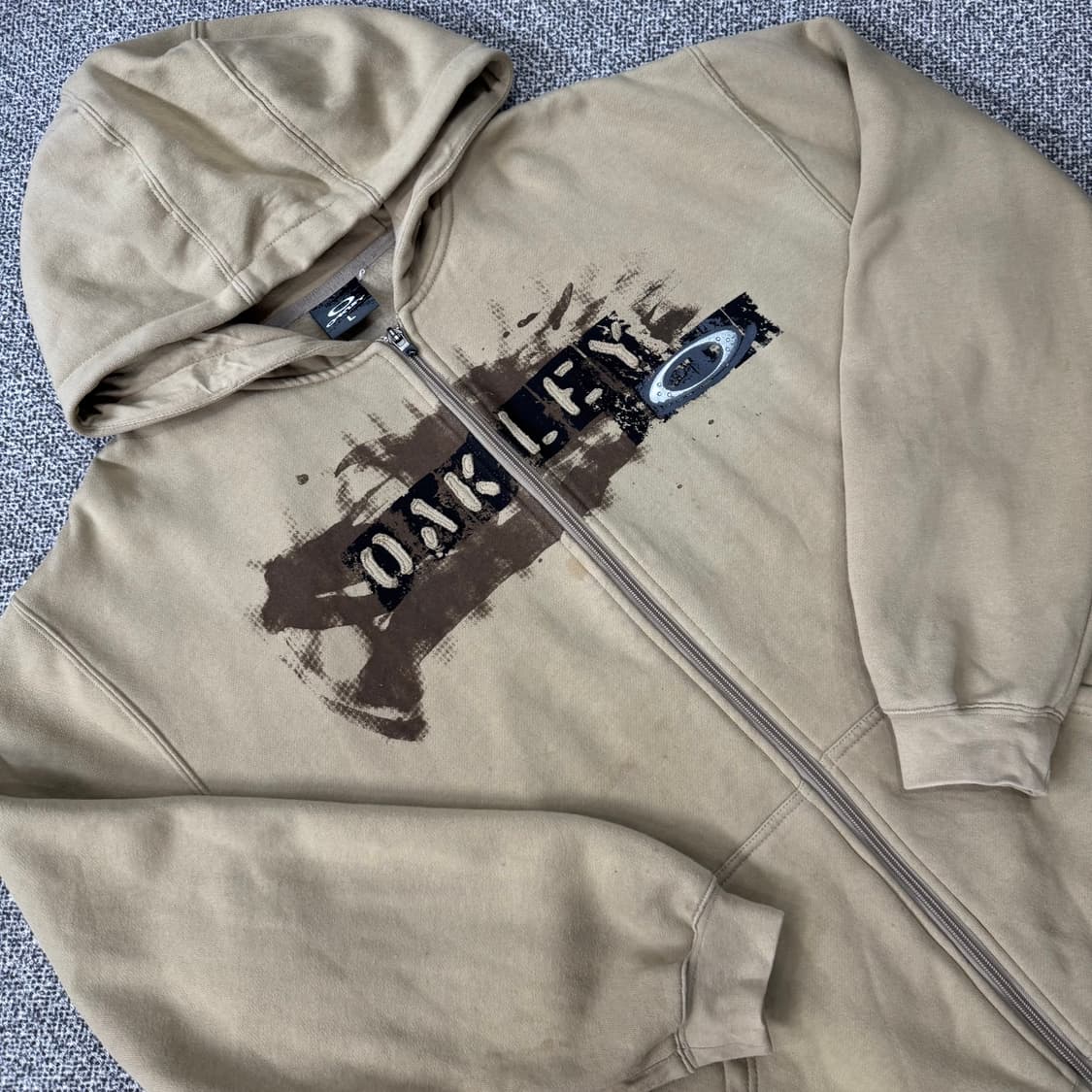 오클리 빈티지 후드집업 상품이미지3