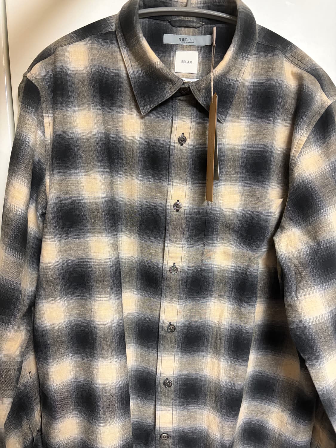 95)시리즈 체크셔츠 새상품 상품이미지1