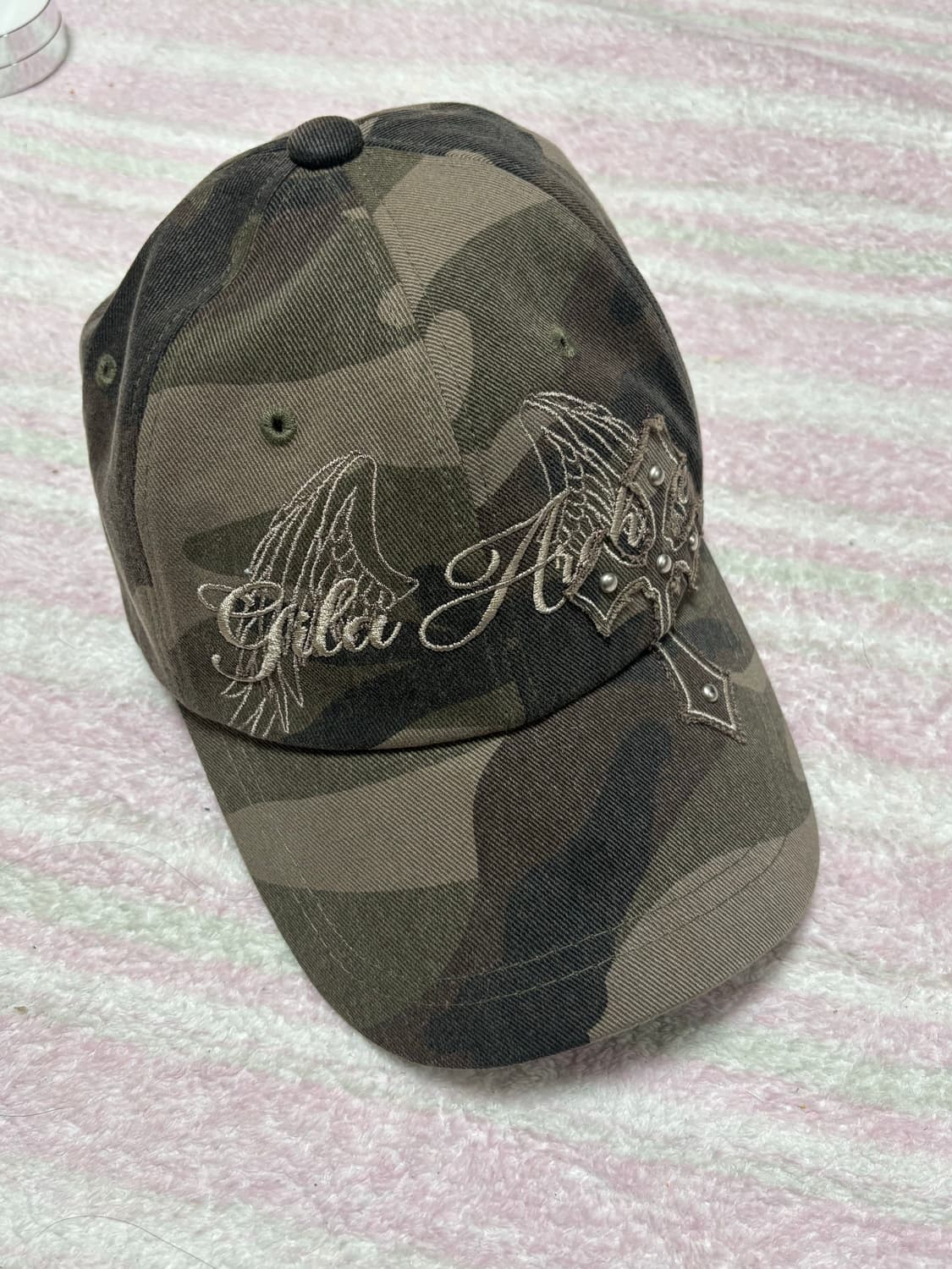 길라 아카이브 ROSS PATCHED WING BALLCAP_CAMO 상품이미지2